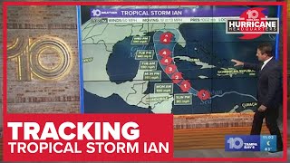 Tracking the Tropics: Ian strengthening over the Caribbean | 11 p.m. Saturday advisory