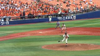 2011 7.26　桐光学園vs法政二高　４回裏・桐光学園一挙５得点