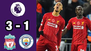 Liverpool vs Manchester City (3-1) | Extended Highlights and Goals - Premier Lea
