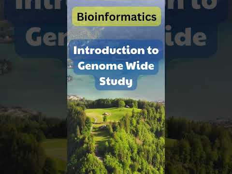 Introduction to genome-wide study #bioinformatics #shorts #artificialintelligence