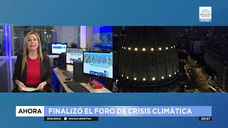 FORO DE DIALOGO "AMBIENTE Y CRISIS CLIMATICA..."  09-11-21