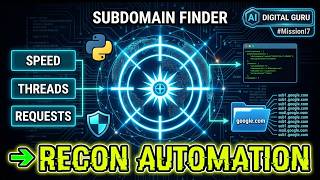 I Created a Subdomain Brute Force Tool with Python! 🐍 (Automated Recon)