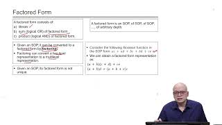Logic Optimization: Part II