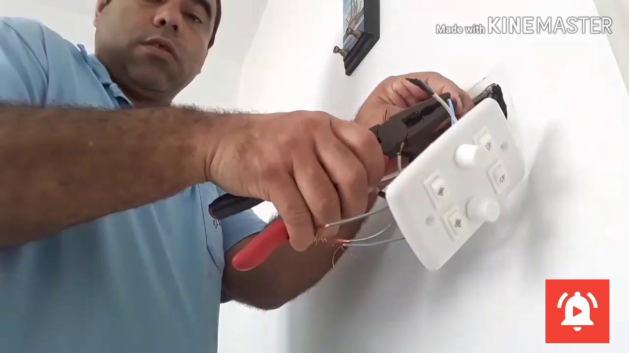 Como Instalar Comando De Ventilador De Teto Passo A Passo - YouTube