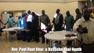 Rev Pual Khor And Rev John Nguth Arrival time in Nebraska