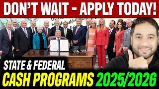 APPLY NOW! Cash Assistance Programs of 2025 and 2026 | Step By Step Guide