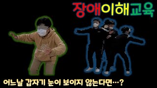 어느날 갑자기 눈이 보이지 않는다면? (장애이해교육)