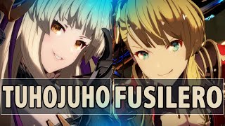 GBVSR:🔥Tuhojuho (Yuel) Vs Fusilero (Beatrix)🔥| High Level Gameplay.