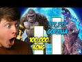 STRONGEST GODZILLA MONSTERS POWER LEVELS! (Reaction)