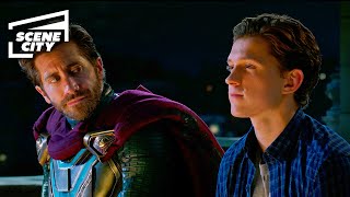 Spider-Man Far From Home: Mysterio Gives Peter Advice (JAKE GYLLENHAAL, TOM HOLL