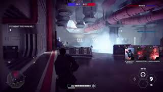 Iden HvV quad sweep on Republic Attack Cruiser.