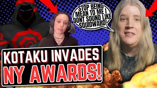 Kotaku Journalists RUIN The New York GAME AWARDS | Alyssa Mercante Presents BEST WRITING AWARD