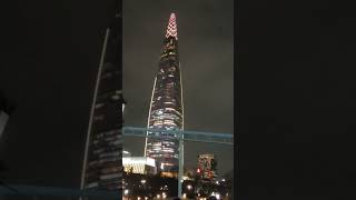 The night view of Lotte Tower in Seoul, Korea