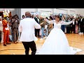 Beautiful Bride and Groom Congolese Wedding Entrance Dance ( Antoinette & Padou )