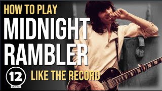Midnight Rambler - The Rolling Stones | Guitar Lesson