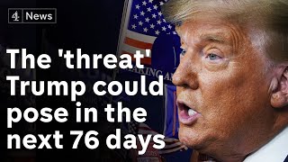 Debate - what could Trump do in next 76 days- and is he a 'flight risk'?