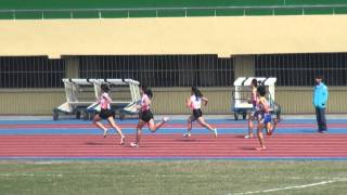 彰化縣101年中小學聯合運動會 高女組400公尺決賽