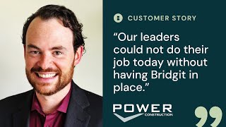 How strategic workforce planning helped fuel Power Construction’s growth | Bridgit case study