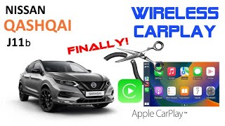 Nissan Qashqai J11b: Wireless Carplay! (\u0026 Android Auto) EKIY Mini Wireless Carplay Activator