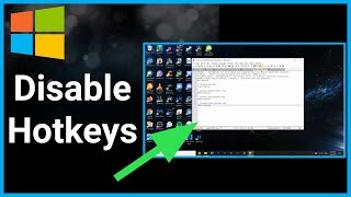 How To Disable Hotkeys On Windows 10