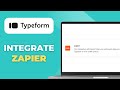 How To Integrate Zapier With Typeform