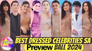 Best Dressed Celebrities sa Preview Ball 2024