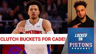 Clutch Shots From Cade Cunningham Lead Detroit Pistons To 97-89 Win Over The Indiana Pacers