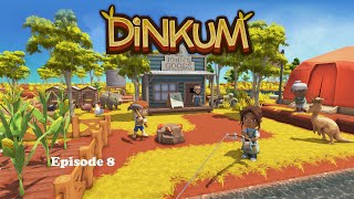 Dinkum: Building the Museum \u0026 Meeting Clover -  Ep  8