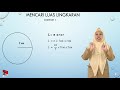 kelas 6 matematika luas dan keliling lingkaran