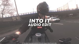 Into it (tiktok version) || chase atlantic [ edit audio ] v3