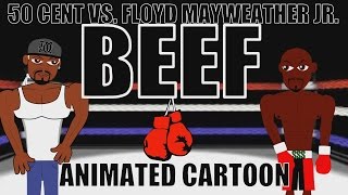 50 Cent - Floyd Mayweather Fight/Beef - Reading - Bullying Cartoon (Educational Videos for Students)