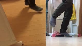 猫と一緒に月間チャレンジ【269日目】バーピー\u0026ぶら下がり