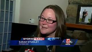 Seawall breaches in Duxbury and Marshfield