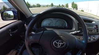 4K Review 2002 Toyota Camry 5-Speed Manual Blue Virtual Test-Drive \u0026 Walk-around