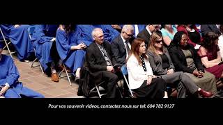 Graduation de finissant de l ecole secondaire Jules verne 2017 -2018