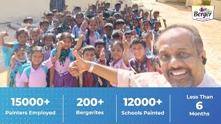 Transformation of Government Schools in Andhra Pradesh by Berger Paints | Mana Badi Nadu Nedu