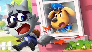The Bad Wolf is Coming | Safety Tips | Kids Cartoons | Police Chase Adventure | Sheriff Labrador