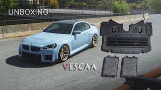 Unboxing BMW G87 M2 Upgrades: Carbon Fiber Overkill? @vescaa Parts