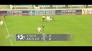 ЦСКА 2-0 Мольде. Лига чемпионов 1999/2000. Квалификация