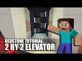 Minecraft: Redstone Elevator (2by2)