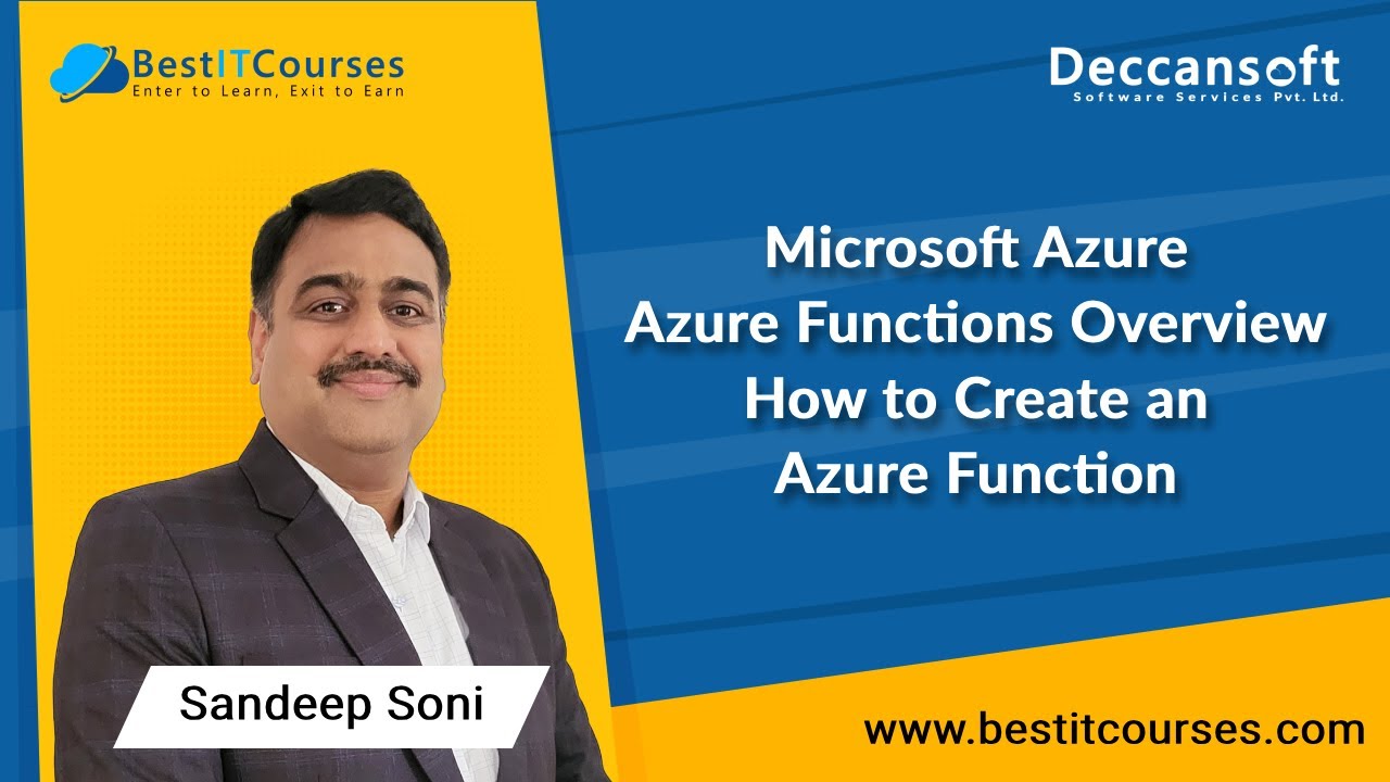 Microsoft Azure | Azure Functions Overview | How To Create An Azure ...