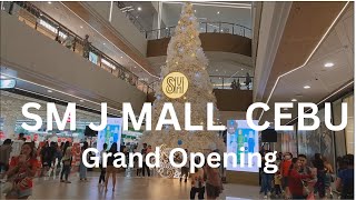 SM J MALL, The Newest SM Mall In Cebu Philippines  | Full Walking Tour On Opening Day