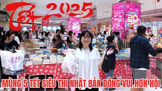 TẾT VIỆT NAM 2025! Trưa Mùng 5 Tết Đông Vui Hơn Hội Tại Siêu Thị Nhật Bản, Mở Hội Sách Giảm Hơn 50%!