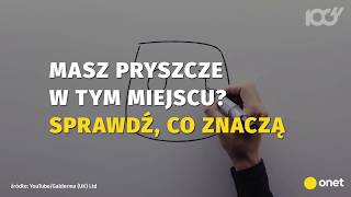 Co oznaczają pryszcze na konkretnych partiach ciała? | Onet100