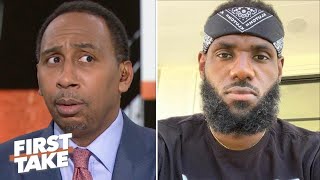 First Take | Stephen A. Smith on LeBron James respond to riot at U.S. Capitol