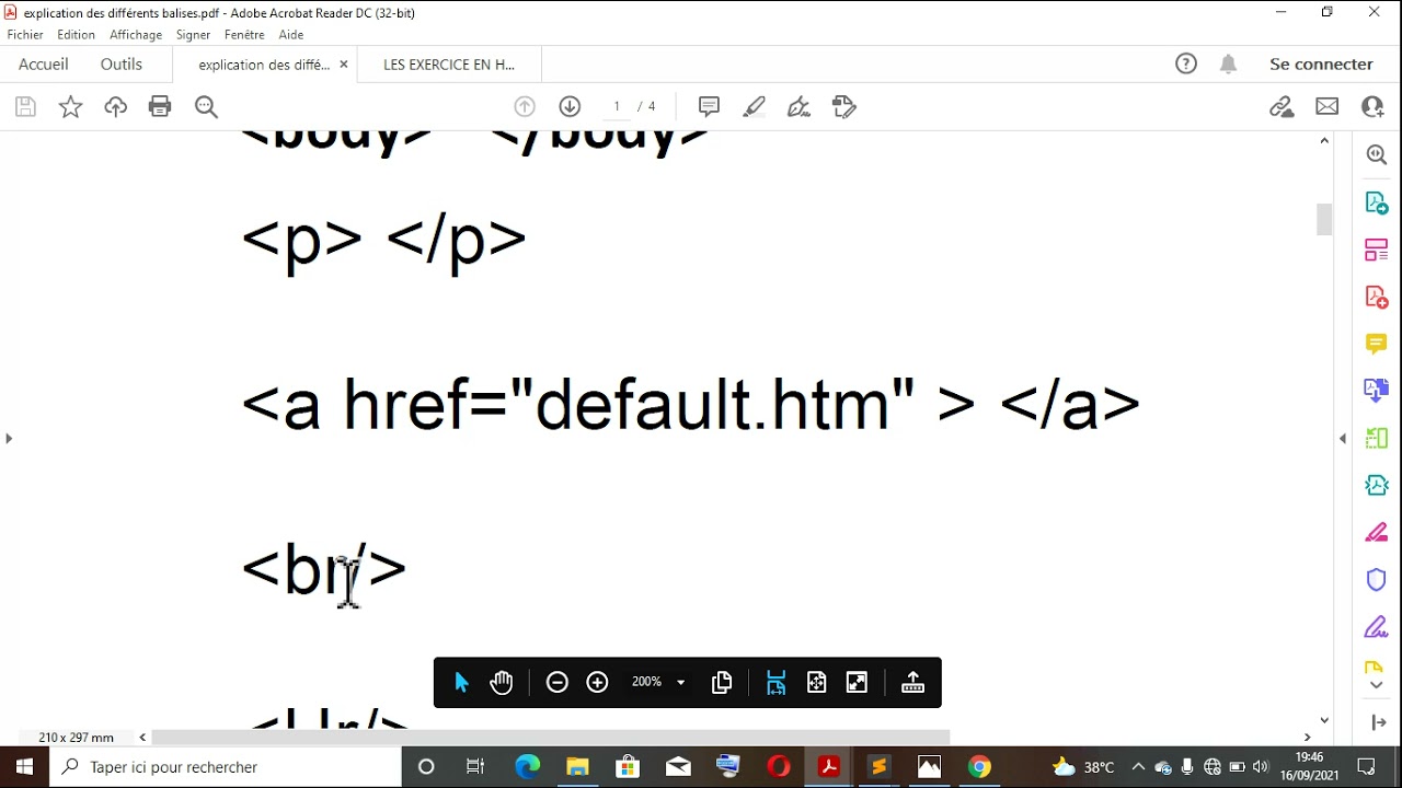 Explication Des Differentes Balises En Html Et Css - YouTube