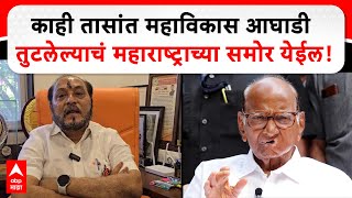 Ramdas Kadam on MVA | काही तासांत महाविकास आघाडी तुटलेल्याचं महाराष्ट्राच्या समोर येईल- रामदास कदम