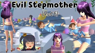 Evil stepmother 😈👶😭 (Part 6) | Sad Story | Sakura School Simulator