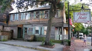 Real Haunted Houses : The Pirate’s House, Savannah, Georgia