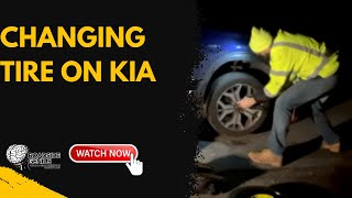 Changing Tire On Kia | Roadside Genius